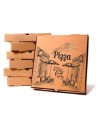 Set 100 cutii pizza, 32 cm, kraft