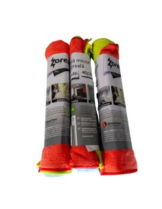 Set 4 lavete microfibra universala, 40x30