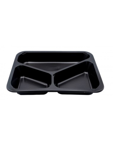 CASEROLA TERMOSUDABILA NEAGRA 3 COMP H40, 100 BUC/SET