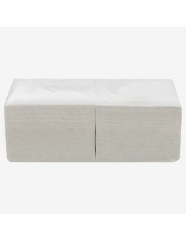 Set 250 servetele albe, 2 straturi, 30x 30 cm
