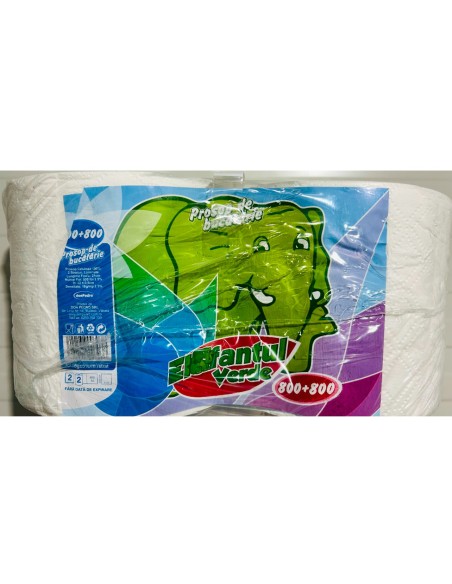 Set 2 prosoape Elefant, 800+800 foi, 2 straturi