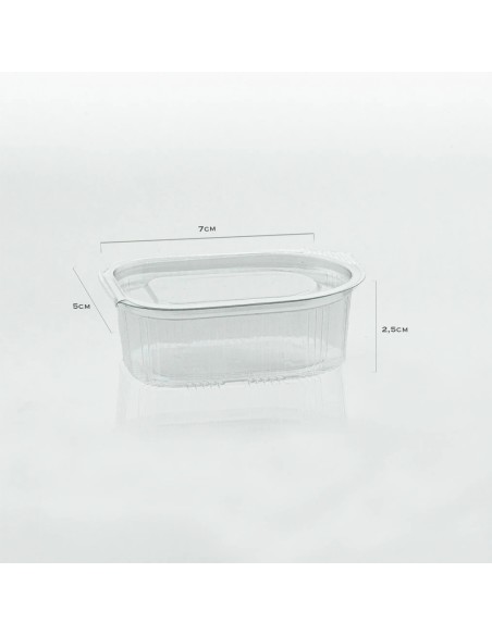 Set 100 sosiere cu capac atasat, 50 ml